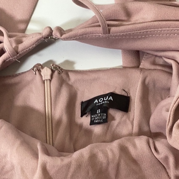 AQUA
Long Pull Through Back Dress - Exclusive - Picture 13 of 14